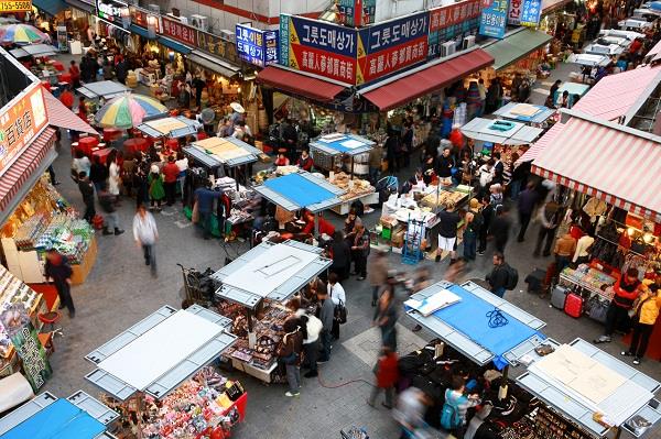 Các khu chợ trời nổi tiếng của Hàn Quốc