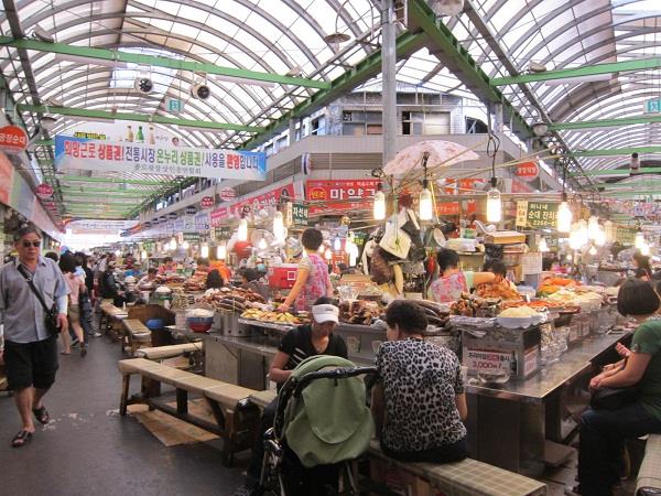Các khu chợ trời nổi tiếng của Hàn Quốc