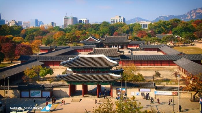  Cung điện Gyeongbokgung.