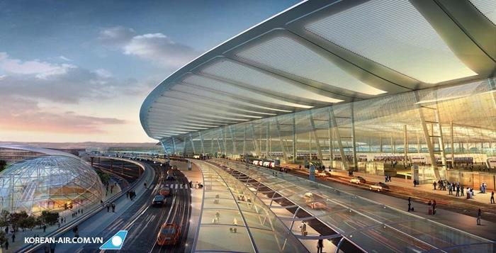 Sân bay Incheon - một trong những sân bay hiện đại nhất Châu á